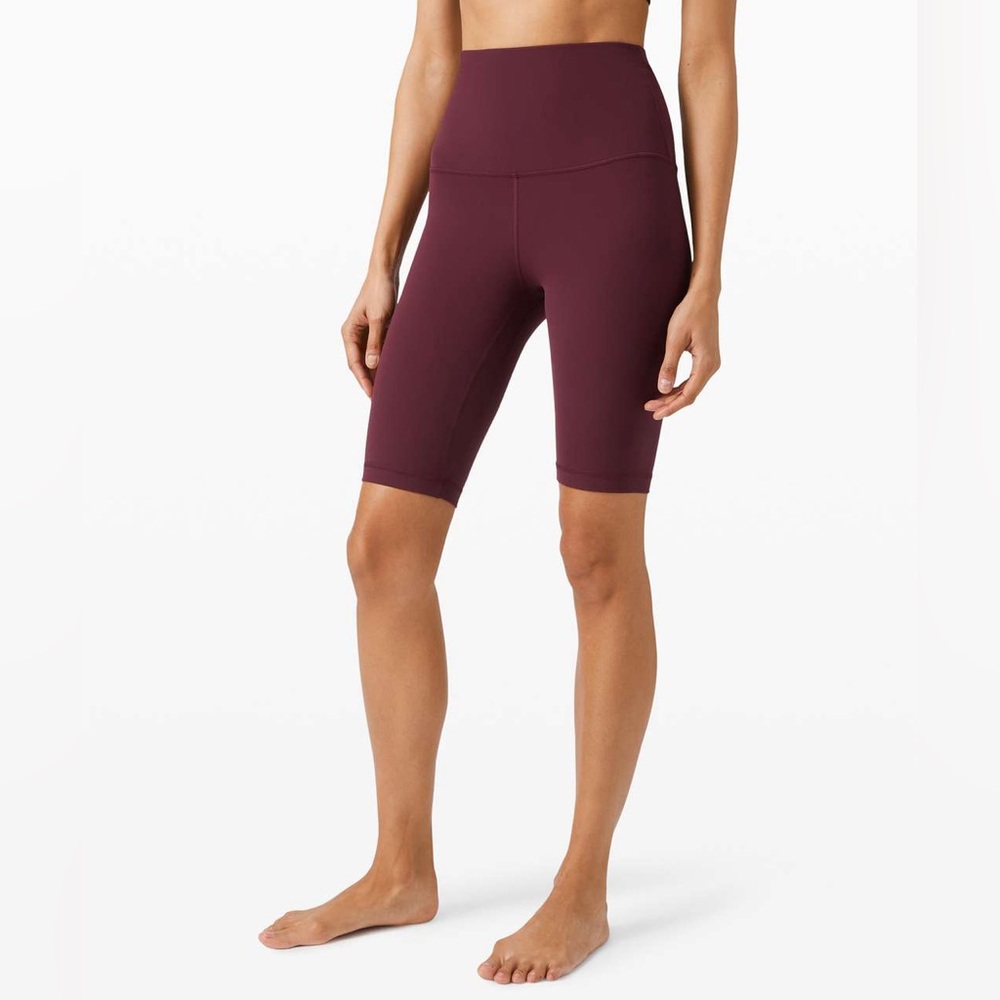 Lululemon Align Super High Rise‎ Short *10" Cassis Size 4
